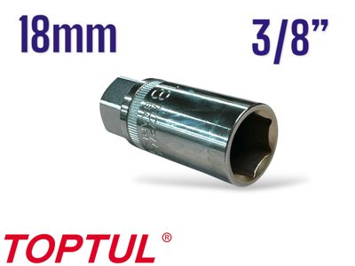 18mm Spark Plug Socket 3/8" Dr