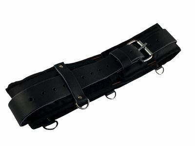 Leather Belt with Padding 38" to 46"
