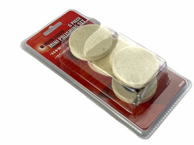 6 Piece Polishing Kit Hex Quick Change