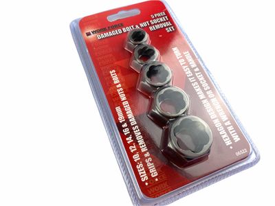 5 Piece Twist Nut Sockets