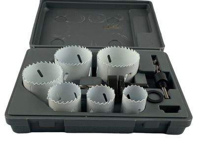 9 Piece Hole Saw Set