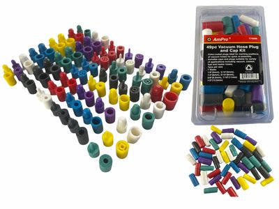 49 Piece Vacuum Hose Plug and Cap Kit
