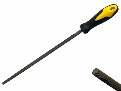 10" Round File Second Cut Rat Tail