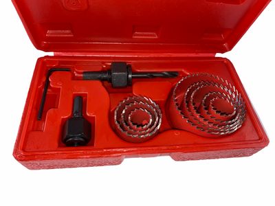 11 Pc Hole Saw Kit