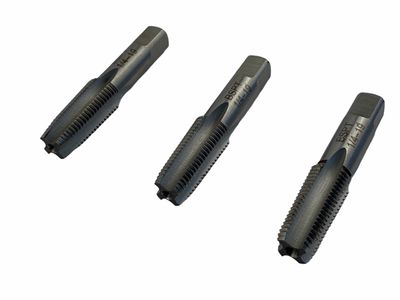 1/4” x 19TPI BSPT Taps Set