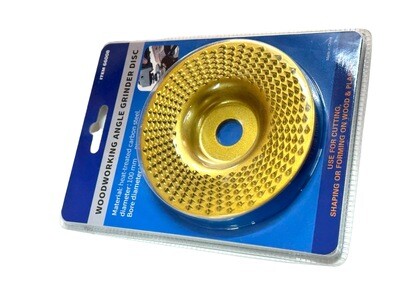 4” Wood Angle Grinder Disk Rasp