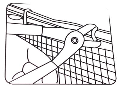 Netting Clips 500 Pack 16mm