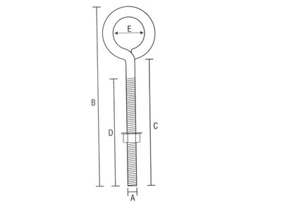 75mm Eye Bolt