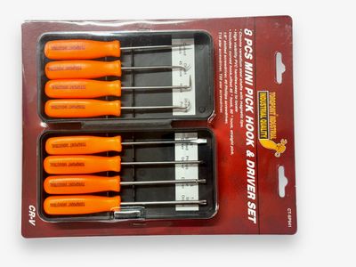 8Pc Hook and Pick Set