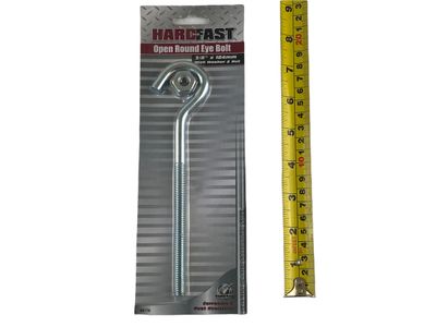 3/8" x 184mm Open Round Eye Bolt