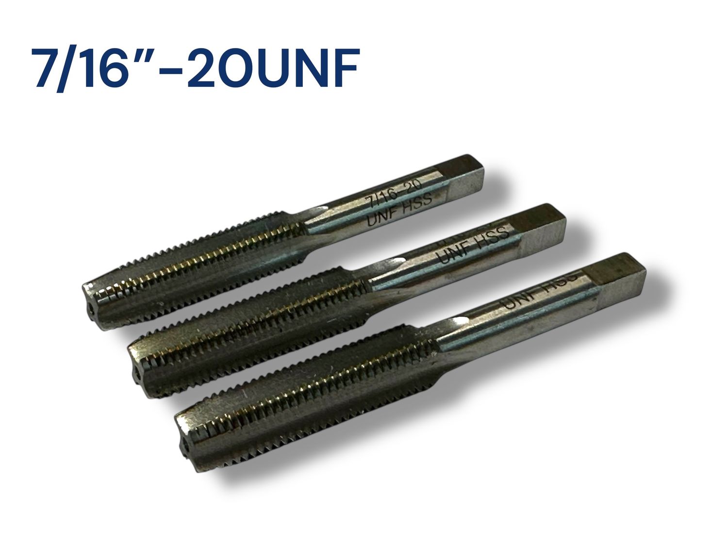 7/16" x 20UNF Tap Set