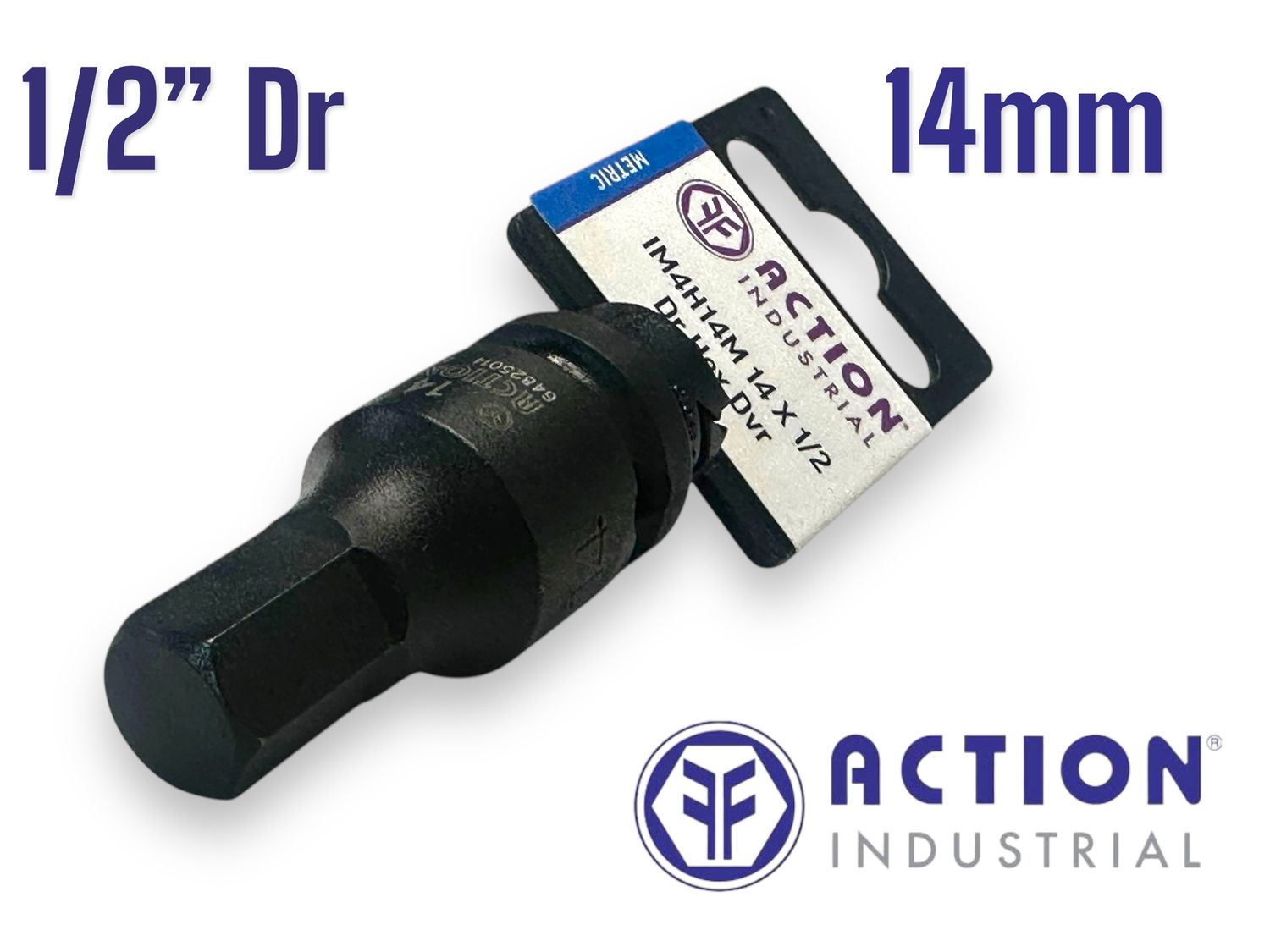 14mm Hex Socket 1/2"Dr Impact 55mm