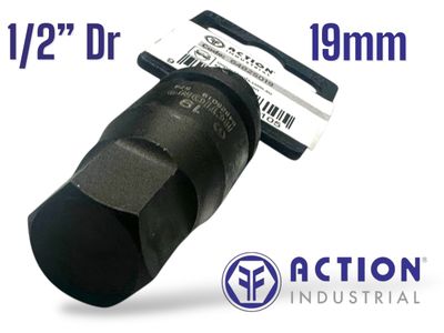 19mm Hex Socket 1/2" Dr Impact 55mm