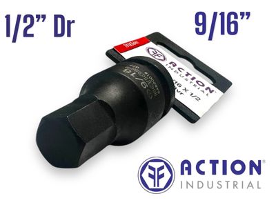 9/16" Hex Socket 1/2" Dr Impact 55mm