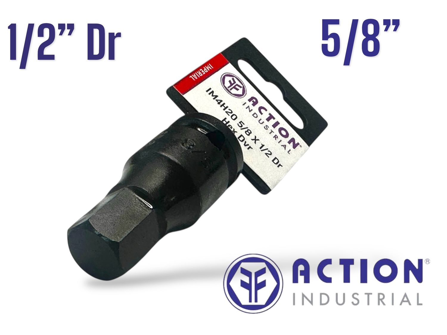 5/8" Hex Socket 1/2" Dr Impact 55mm