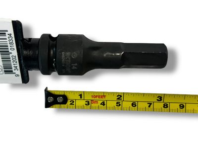 14mm Hex Socket 1/2"Dr Impact 75mm