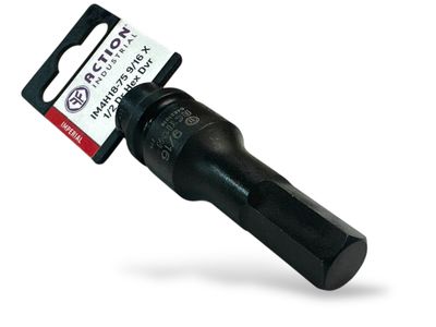 9/16" Hex Socket 1/2" Dr Impact 75mm