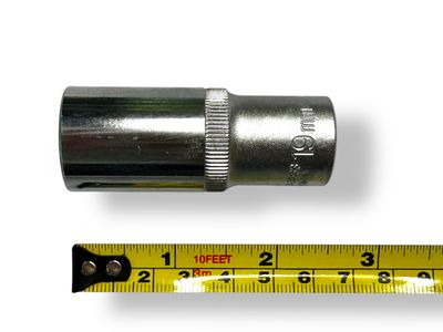 19mm Deep Socket 3/8" Dr