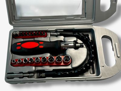 22Pc Flexible Screwdriver Set