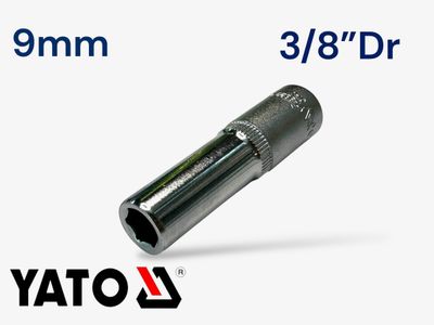 9mm Deep Socket 3/8"Dr
