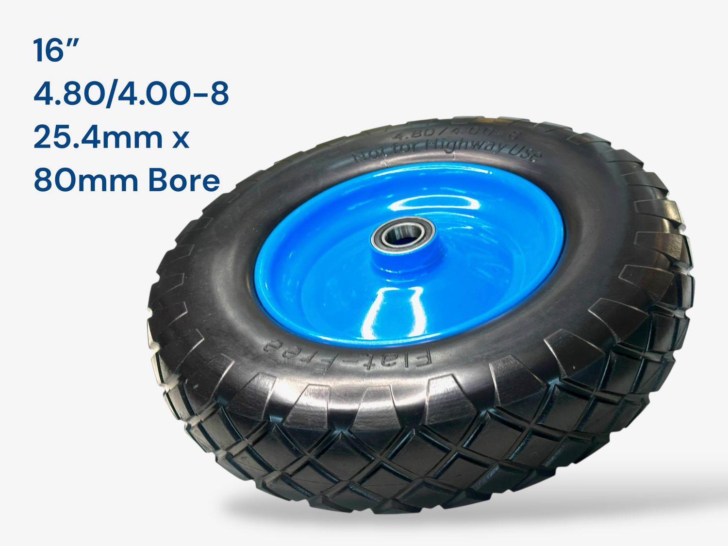 16" Wheel Foam Filled 25.4mmx80mm Bore