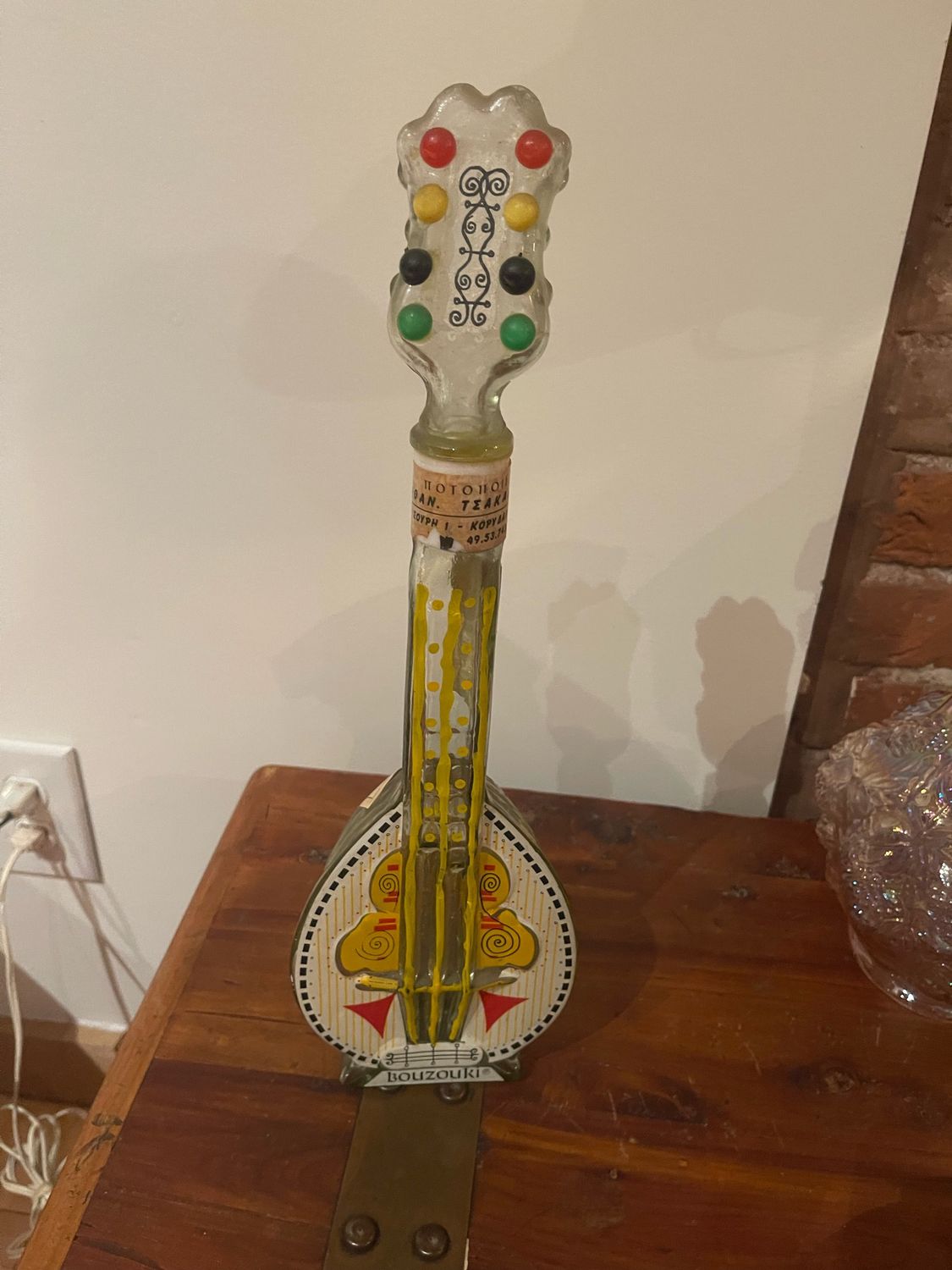 Vintage Guitar Banjo Decanter