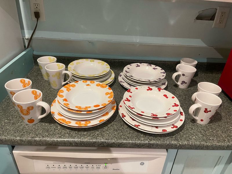 Disney Fruit Ears Dinnerware Set