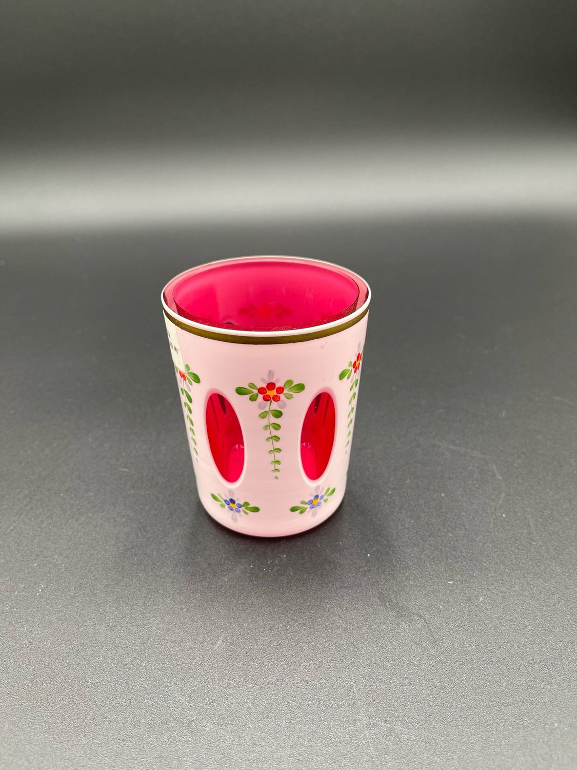 Cut To Cranberry Bohemian Cup