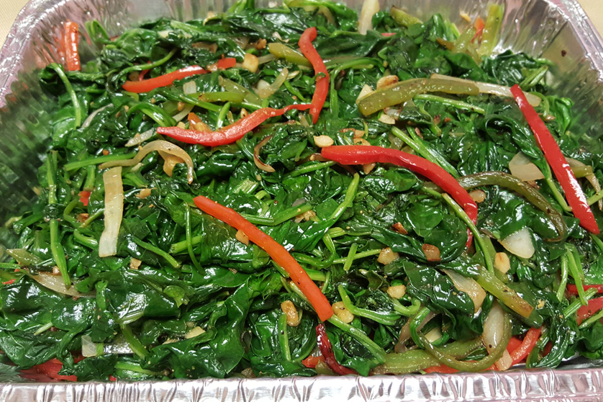 Sautéed Baby Spinach