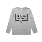 Youth Long Sleeve Tee Grey