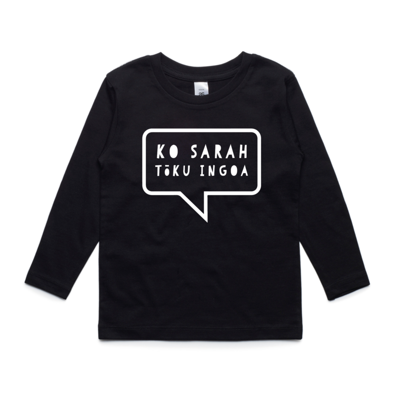 Youth Long Sleeve Tee Black