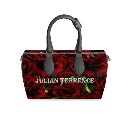 JULIAN TERRENCE Rose Duffel Leather Bag