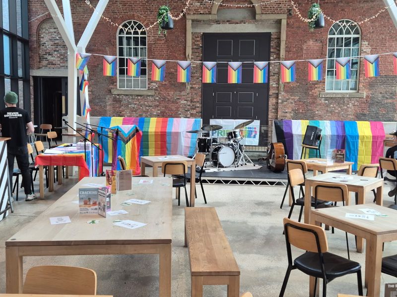 Sponsor Bunting for Calderdale Pride