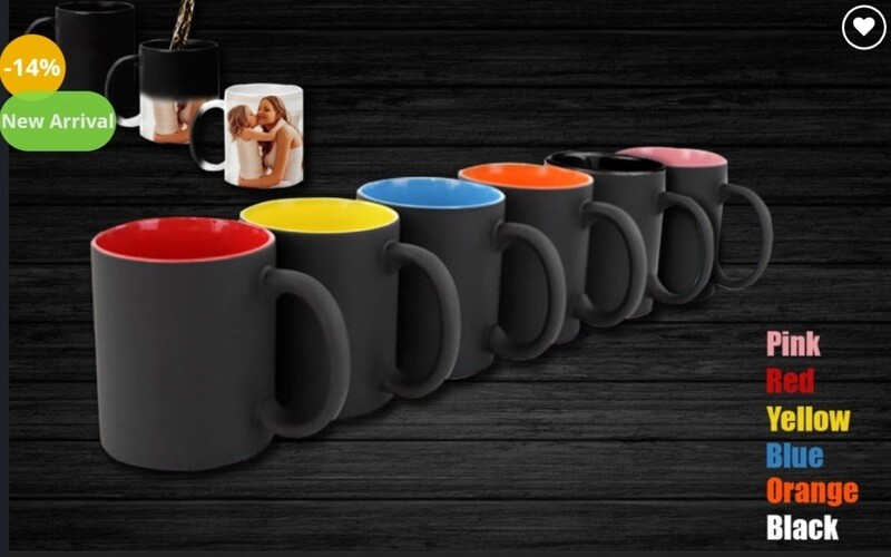 11oz Heat changing Mugs