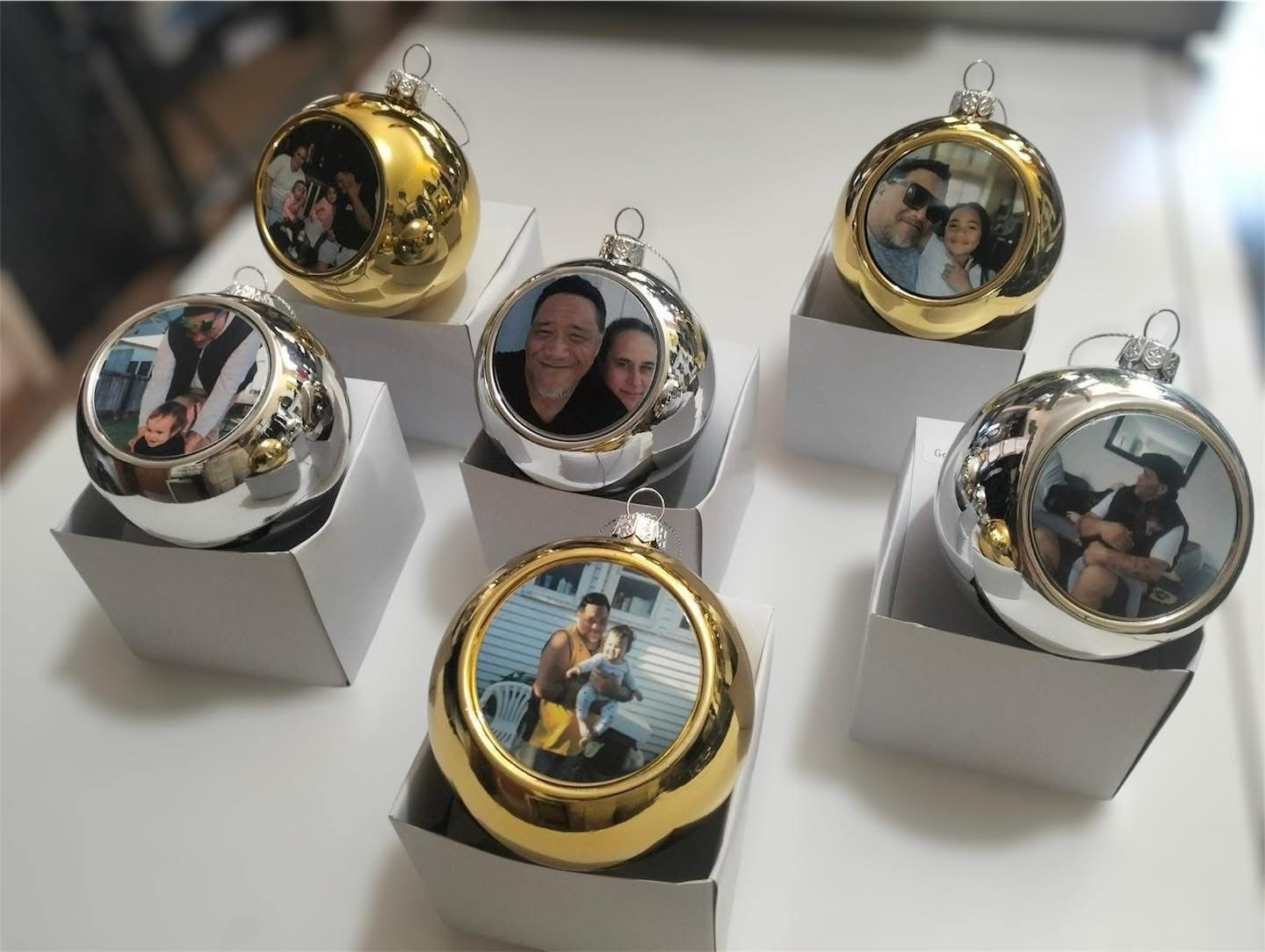 Custom Christmas Baubles