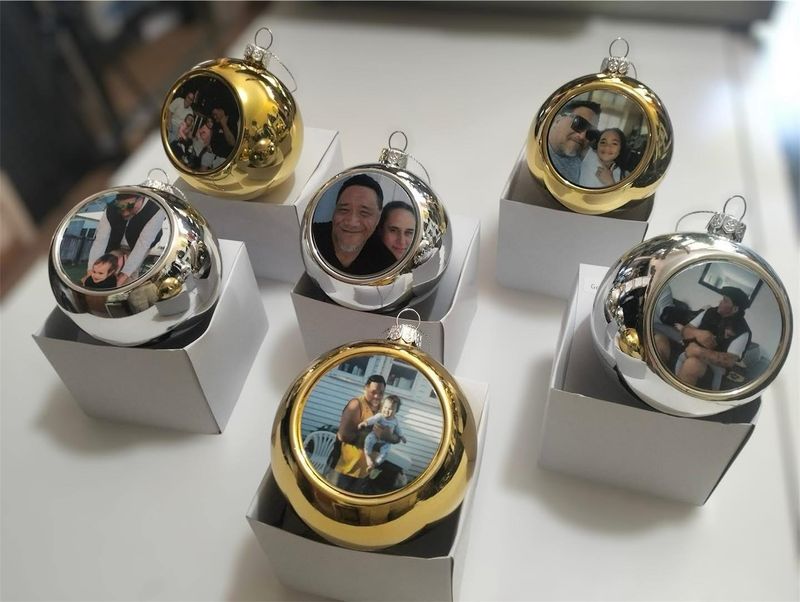 Custom Christmas Baubles