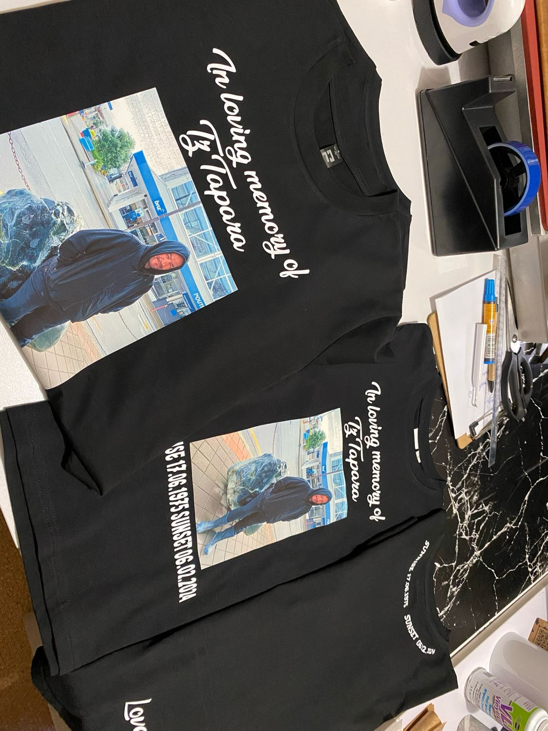 Adults 3XL-6XL Memorial Tees