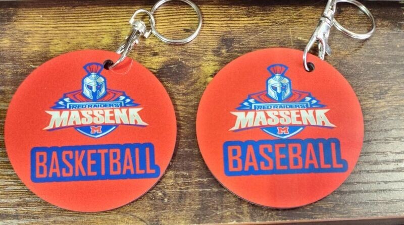 Massena Sports Keychain