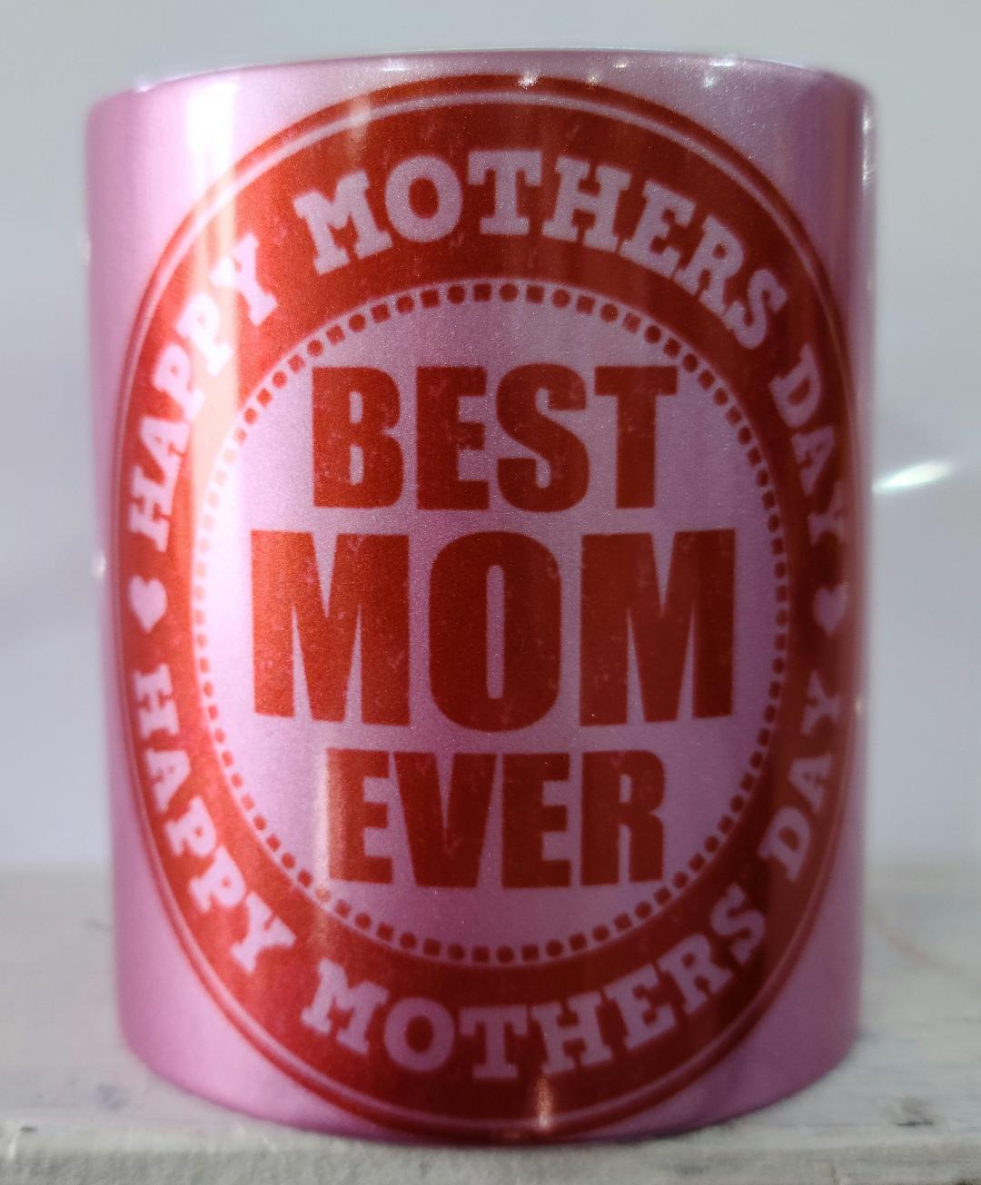 pearl  pink 11 oz coffee mugs