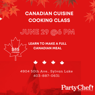 Canadian Cooking Class
