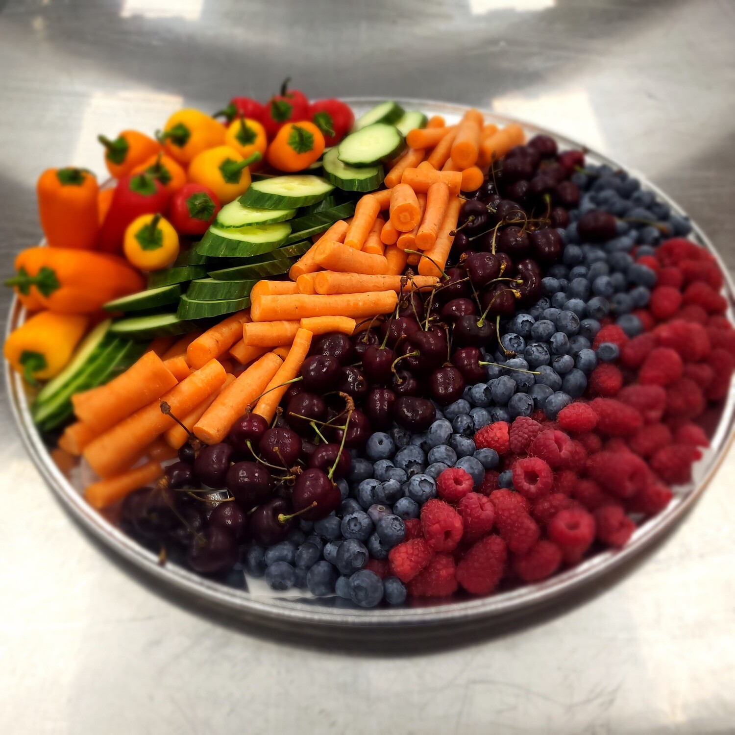 Seasonal Fruit and Veggie Platter