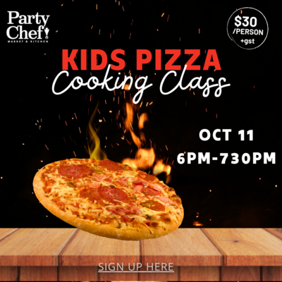 Kids Pizza Class Oct 11