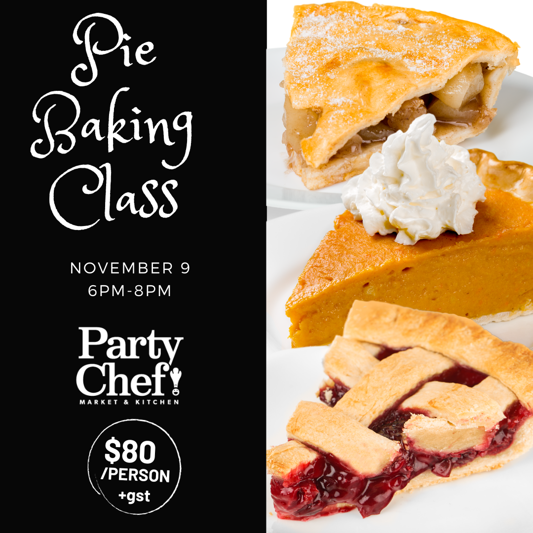 Pie Baking Class Nov 9