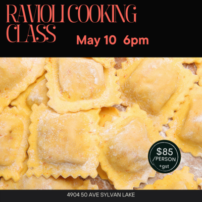 Ravioli Cooking Class May 10