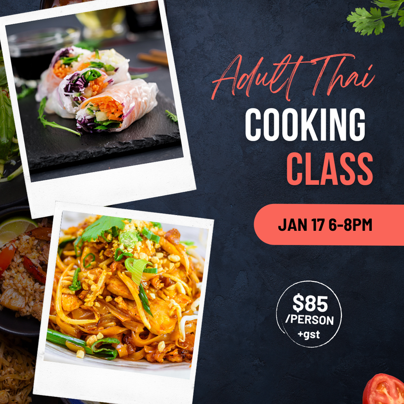 Thai Cooking Class Jan 17