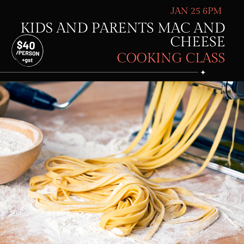 Kids and parents Mac and Cheese Jan 25