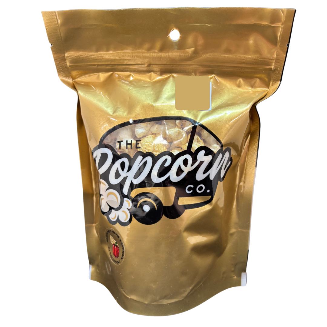 Roasted Red Pepper And Parmesan Popcorn