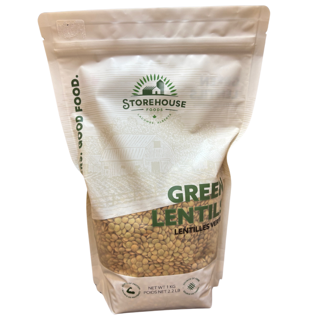 Storehouse Green Lentils 1KG