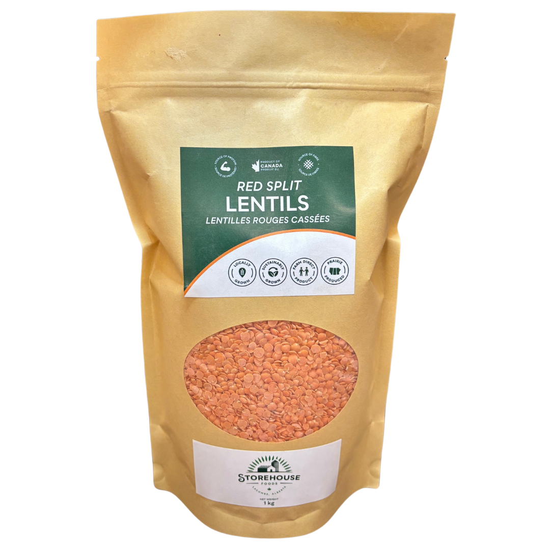 Storehouse Red Split  Lentils 1KG