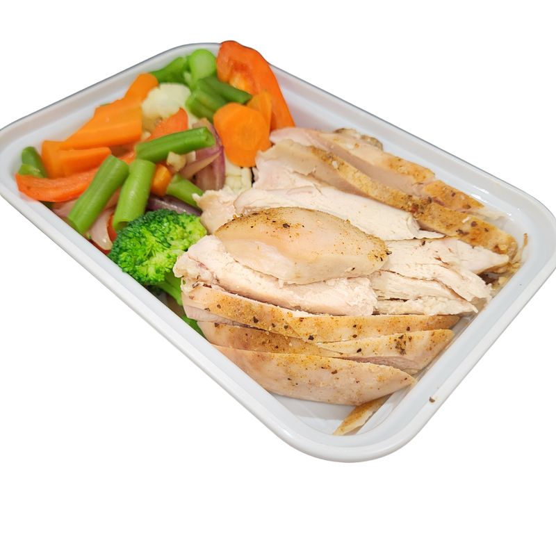 PC Chicken &amp; Veggies - 1 Serv - FRZ